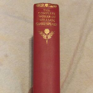 The Complete Works of William Shakespeare Tudor Edition 1951 By Collins. Antique